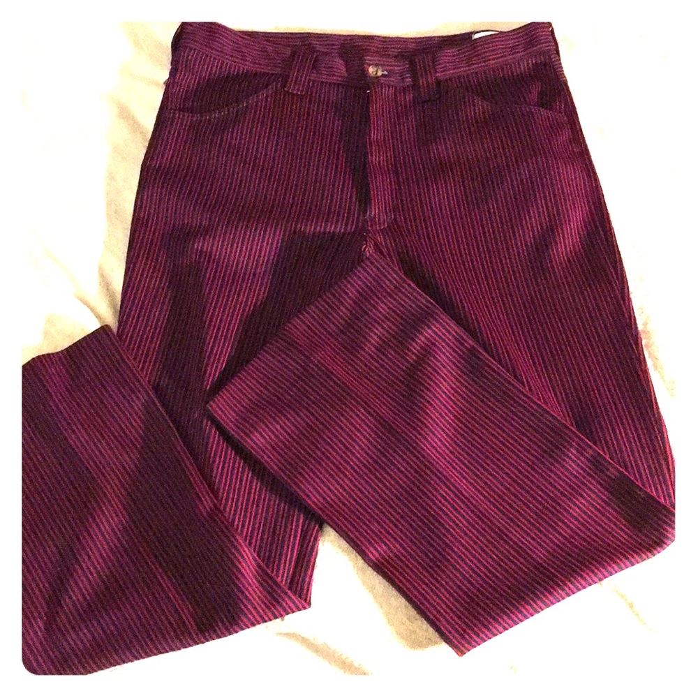 Vintage Farrah Striped Leisure Suit Pants